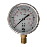 Manometer 0-10 bar, 1/2 ``